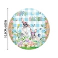 thumbnail image 3 of Binwennn Mat Baby Table Mat for round Table Mat Table Easter Series Insulated Absorbent Holiday Printed Ceramic Keep Your Desktop Dry（9）, 3 of 7