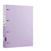A4 Binder D-Type Punch Folder Office Storage File Ring Test Paper Data Storage Folder 4 Hole Binder Learning Supplies