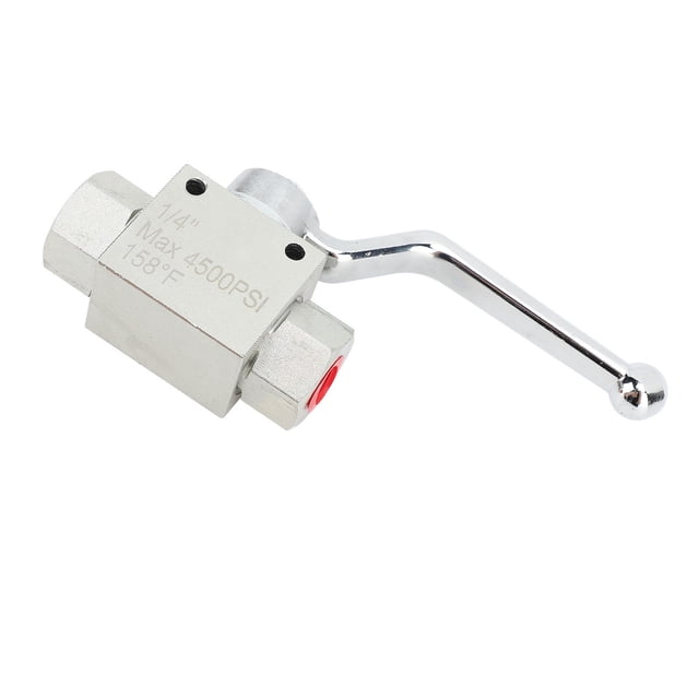 4500 PSI Stainless Steel Ball Valve Kit for High Pressure Washer with Quick Connect Fittings, Hose Accessories, Convenient Adjustment and Control of Cleaning Force