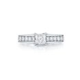 thumbnail image 2 of 1ct Princess Cut Diamond Engagement Ring 14K White Gold, 2 of 3