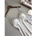 thumbnail image 2 of Nuisette en Dentelle de Soie Col en V pour Femme, 2 of 4