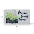 thumbnail image 2 of Printed Rubber Floor Mat Home Sweet Home, 2 of 3