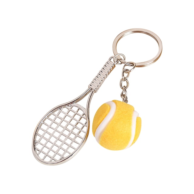 Tennis - Themed Alloy Keychain - Sports Souvenir