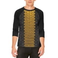 thumbnail image 1 of Halloween T-Shirt Raglan pour Homme Noir Dragon Costume, 1 of 2