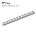 thumbnail image 2 of Unique Bargains M8 x 90mm 304 Stainless Steel Fully Threaded Rod Right Hand Threads 12 Pack, 2 of 4