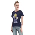 thumbnail image 4 of T-Shirt Basique à Manches Courtes pour Femmes Super Saiyan, 4 of 6