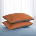 thumbnail image 1 of Aodebiao Set of 2 Standard Pillow - 19x29 Inch Envelope Closure Cotton Covers - Soft Breathable Decorative Pillowcases for Bed & Sofa, 1 of 5