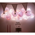 thumbnail image 4 of illooms Rose Gold Balloons 15Pk, 4 of 8