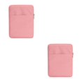 thumbnail image 4 of Youkk Stylish Protective Bags For Kindles Easy To Carry Well Protection Zip Closure E-Book Bag Exterior Pocket pink 6inch 2Set, 4 of 6
