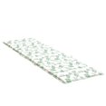 thumbnail image 2 of vidaXL Sun Lounger Cushion Leaf Pattern Oxford Fabric, 2 of 5