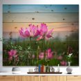 thumbnail image 2 of Design Art - Fleurs de Lotus en Fleurs au Coucher du Soleil, 2 of 5