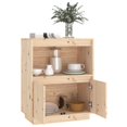 thumbnail image 2 of vidaXL Buffet 60x34x75 cm Pin Massif, 2 of 5