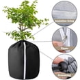 thumbnail image 4 of Winter Cover Frost Bag With Drawstring And Zipper For Outdoor Potted Trees Shrubs Flowers Heavy Duty Reusable, 4 of 6