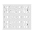 thumbnail image 1 of No Punch Pegboard Wall Mount Storage Rack, Kitchen Drain Basket Organizer, Multi Functional Shelf with Hooks, Space Saving for Bathroom Garage, 1 of 6