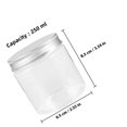 thumbnail image 2 of FUTUREORYY 4 Pcs Mason Jars Aluminum Portable Clear Visibility For Everyday Use Household Users, 2 of 8