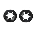 thumbnail image 2 of Unique Bargains 50 Pcs 6mm x 14mm Internal Tooth Starlock Star Lock Locking Washers, 2 of 2