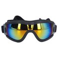 thumbnail image 2 of Dog Goggles, Dog Sunglasses UV Proof Explosion Resistant Comfortable Adjustable Lens Strap  for Cycling Red Lens,Grey Lens,Transparent Lens,Silver Lens, 2 of 7