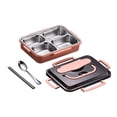 thumbnail image 1 of Stainless Steel Bento Lunch Box Thermal Insulation Bento Box Tableware Set Portable Lunch Box Student Lunch Box, 1 of 2