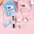 thumbnail image 3 of Cartoon Stapler Mini Small Set Cute Student Stationery Multi Function Stapler, 3 of 3