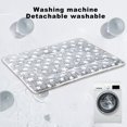 thumbnail image 4 of LEEYNEER Dog Bed  Flat Crate  with Anti-Slip Bottom Machine Washable Pet Kennel Pad for Dog Sleeping  Pet Sleeping  for Cats and Dogs Of All Sizes  Soft Skin Pet Sleeping, 4 of 7
