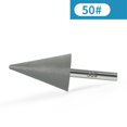 thumbnail image 1 of 6Mm Shank Resin Diamond Conical Burr Grinding Head For Stone Carving Rotary, 1 of 9