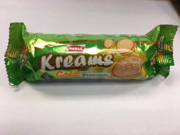 PARLE KREAMS GOLD PINEAPPLE BISCUITS