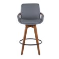 thumbnail image 2 of Tabouret de comptoir moderne milieu-du-siècle Cosmo, de LumiSource, 2 of 8