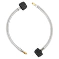 thumbnail image 3 of 1 Pair RV Propane Hose Copper Type 1 Connection for RV Car 30.4X1.4in, 3 of 8