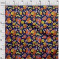 thumbnail image 3 of oneOone Cotton Cambric Blue Fabric Abstract Floral Sewing Craft Projects Fabric Prints By Yard 56 Inch Wide, 3 of 5