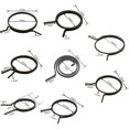 thumbnail image 4 of Lefu 5pcs Poignée de Porte Ressorts Levier de Porte Loquet de Remplacement Bobine Torsion, 4 of 6