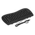 thumbnail image 2 of Mini Clavier, Clavier USB en Plastique Durable Réglable Ergonomiquement pour Ordinateurs de Bureau pour Ordinateur Portable Arabe, 2 of 8