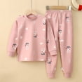 thumbnail image 4 of Ensemble de Pyjama en Coton pour Filles et Garçons, Haut à Manches Longues et Pantalon, 4 of 4