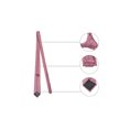 thumbnail image 3 of INSPIRE CHIC Men's Solid Color Narrow Stripes Necktie Graduation Suit Formal Ties Dusty Pink, 3 of 5