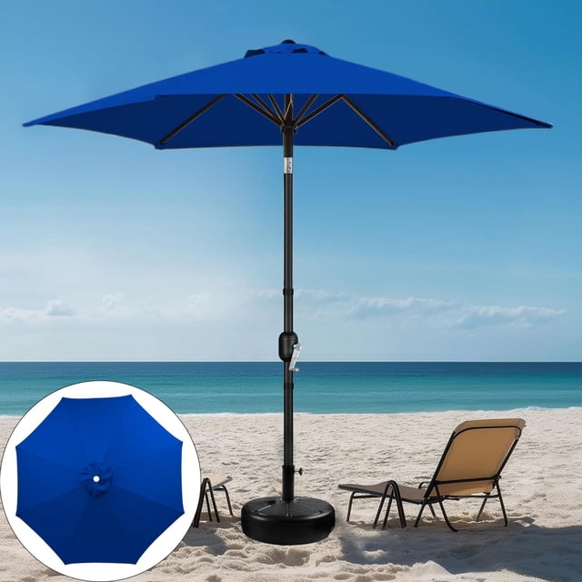 Parasol de Terrasse Extérieur Toile de Parasol Remplaçable Parasol de Table Extérieur Toile de Parasol Parasol de Terrasse Toile de Parasol de Jardin