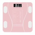 thumbnail image 1 of Body Weight Scale Maximum 396lb High Accuracy Intelligent Analysis Bluetooth Body Scale for Men Women Pink, 1 of 6