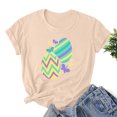 thumbnail image 1 of Levmjia Hauts pour Femmes Grande Taille[MASK1] T-shirt pour Femmes[MASK1] T-shirt Imprimé à Col Rond à Manches Courtes Haut Ample, 1 of 3