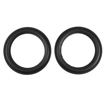 Rubber Woofer,2pcs 8inch Loudspeaker Speaker Surround Repair Rubber Woofer Edge Repair Parts
