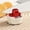 Red, variant on Horivan Portable Suction Cup Fixed Kitchen Knife Sharpener, Double Groove Multifunctional Blade Grinding Tool For Fruit Knife Scissors