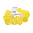 thumbnail image 2 of Lksixu Lemon String Lights, 59 inch Yellow Lime Slice LED Decorative Lights, Battery Operated Warm-Glow Lemon Decorations Waterproof Fruit Design Fairy Lights for Wedding Home Party Indoor Outdoor, 2 of 9
