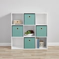 thumbnail image 1 of Mainstays 9-Cube Organizer, White, 1 of 7