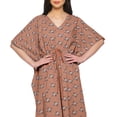 thumbnail image 4 of Moomaya Kaftan pour Femmes, Tenue d'Intérieur de Vacances, Robe Maxi, Robe Africaine pour Femmes - XS-M, 4 of 6