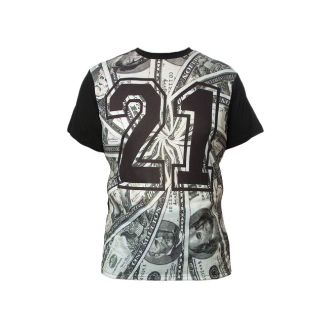 T-Shirt pour Hommes à 100 $ Bils 21 Sublimation - Grand