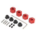 thumbnail image 1 of Moyeu de Roue de Voiture à Télécommande, Installation Facile Moyeu de Roue RC de 14mm de Diamètre 5.5mm 7mm d'Épaisseur pour Remplacement Rouge, 1 of 8