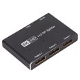thumbnail image 3 of DP Adapter, 4K 144Hz Plug And Play Aluminum Alloy Triple MST SST Hub 1x3 DP Splitter  For Home Theater For School For Hotel, 3 of 8