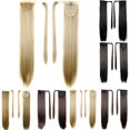 thumbnail image 2 of Synthetic Wig Long Straight Protective Ponytail Wig Hair Wig, 2 of 10