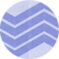 thumbnail image 1 of Ahgly Company Tapis d'Intérieur Lavables en Machine, Ronds, Bleu Ciel Transitionnel, Ronds de 5 Pi, 1 of 7