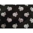 thumbnail image 4 of oneOone Organic Cotton Voile Fabric Rabbit Block Printed Fabric 1 Yard 42 Inch Wide, 4 of 4