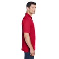 thumbnail image 3 of Harriton Polo à Manches Courtes en Coton Piqué Ringspun pour Hommes 6 oz., 3 of 3