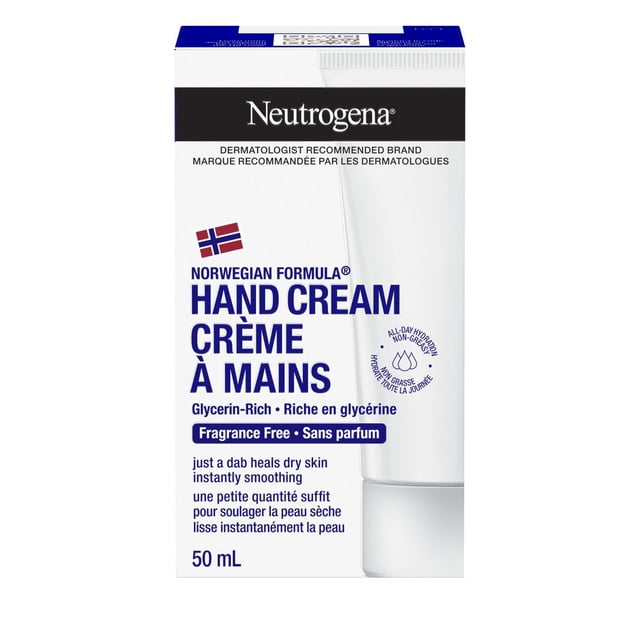 Neutrogena Norwegian Formula Unscented Hand Cream, Fragrance Free