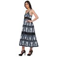thumbnail image 2 of Moomaya Robe Maxi Sans Manches à Bretelles Spaghetti Ajustables pour Femmes Grande Taille, 2 of 6
